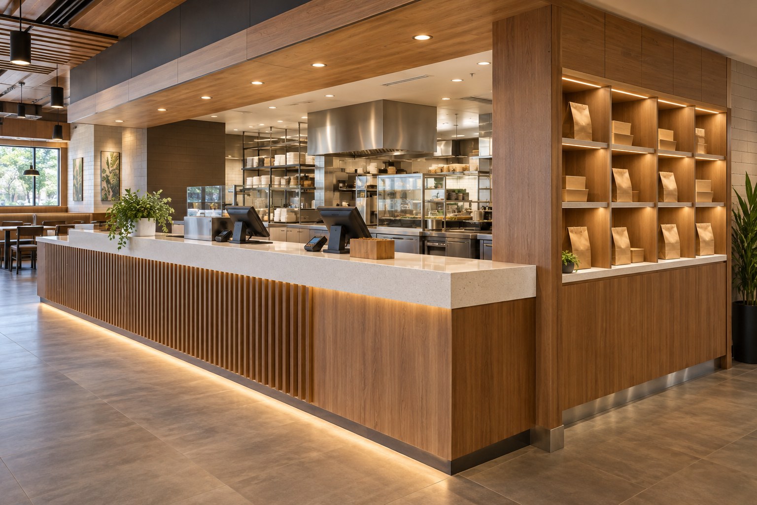 Restaurants / QSRs millwork